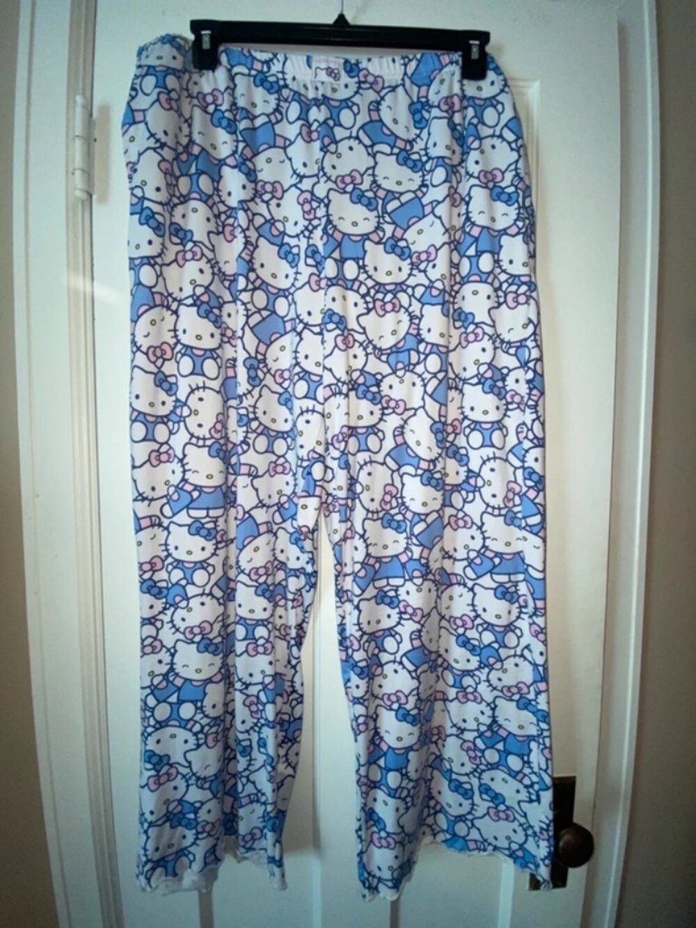 Womens hello kitty pajama pants sleepwear size xl Sanrio